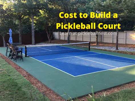 Pickleball court cost - If you opt for a permanent makeover for a tennis court it could cost as much as $50,000! Most cities and towns that are looking to use underused tennis courts for pickleball court are adding the pickleball onto the tennis courts so it can be used for both sports. This is called a multipurpose use court.